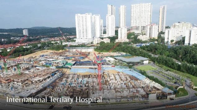 International Tertiary Hospital | May Site Progress