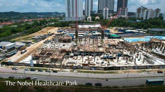 The Nobel Healthcare Park | May Site Progress | Visit our website